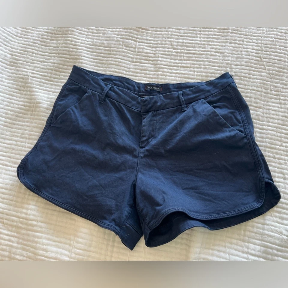 Dear John Navy Blue Women's Shorts size 31 - Image 1 of 1
