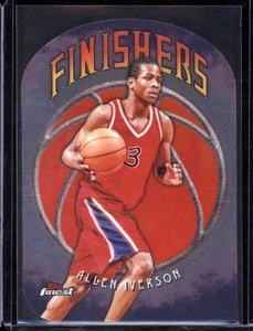 2024-25 Topps Finest Finishers Allen Iverson #F-7 X-Fractor - Foto 1 di 2