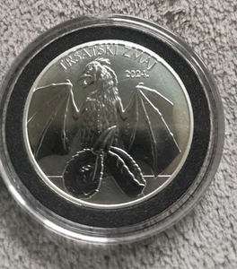 4 Euro TRSAT 2024 Drache, 1 Unze SILBER 9999, nur max. 5.000 Stck - Bild 1 von 7