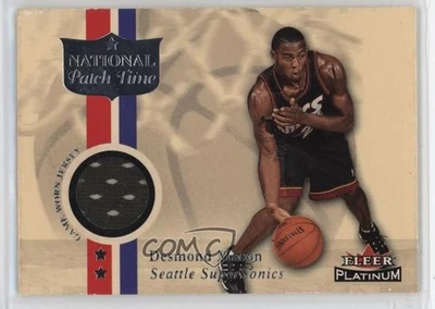 2001-02 Fleer Platinum National Patch Time Desmond Mason Patch - Image 1 of 2
