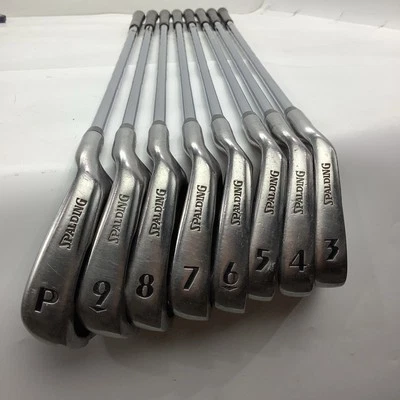 Spalding Molitor Computer Design Back Golf Irons 3-PW RH Mens Reg Steel - Image 1 of 4