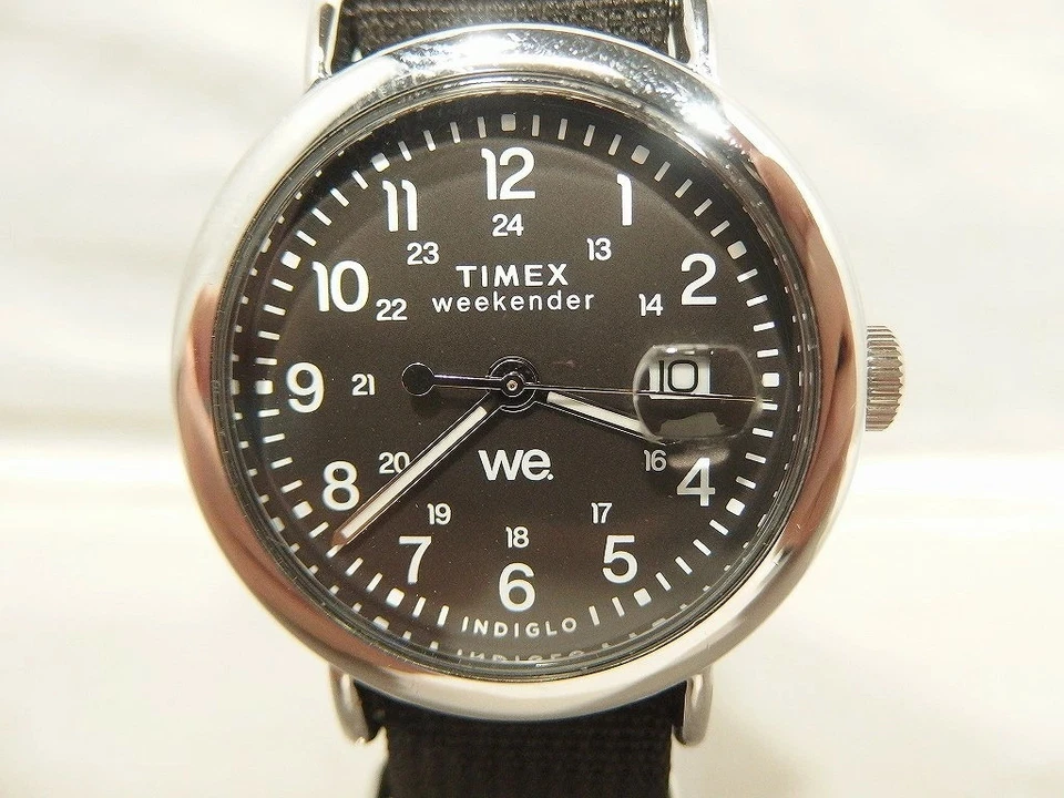 Timex Weekender 37mm TW2W85700VK Reloj Hombre Cuarzo Analógico Negro con Caja - Imagen 1 de 4