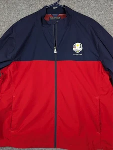 Polo Ralph Lauren Ryder Cup Hazeltine 2016 Jacket Men’s XL Blue Red USA - EUC - Picture 1 of 11