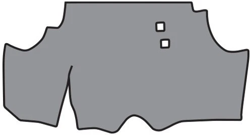 Alfombrilla de maletero Pontiac Firebird 1978-81 vinilo o espuma de ACC Foto 1 de 1