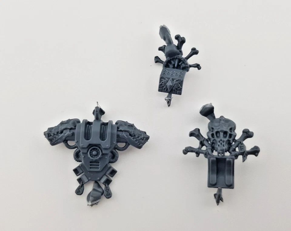 Backpack (A) & Skull Trophy Rack - Wulfen - Space Wolves Space Marines - Image 1 of 1