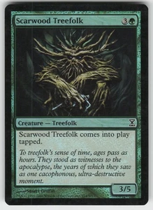 Scarwood Treefolk Foil C Time Spiral 214 MTG - Picture 1 of 2