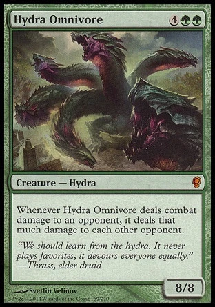 MTG Magic the Gathering Hydra Omnivore (169/219) Conspiracy LP - Image 1 of 1