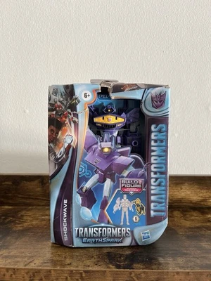 Transformers Earthspark Deluxe Shockwave Mandroid Brazo Construir-Una-Figura Foto 1 de 3