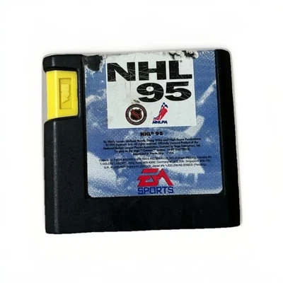 NHL 95 (Sega Genesis, 1994)  EA Sports Cartridge Only 1 - Image 1 of 4