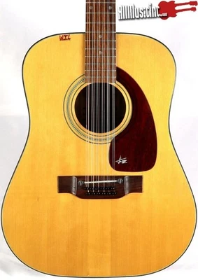 1977 Takeharu WK-100 12-String Acoustic Guitar w/ Case - Image 1 of 4