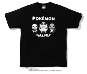 A Bathing Ape X Pokemon Tshirt Schwarz Größe XL - Neu Mit Etikett - Bild 1 von 2
