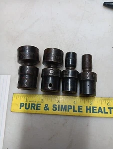 matco tools impact swivel socket 1/2 Drive 4 Lot SAE - Foto 1 di 8