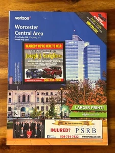 Verizon SuperPages Worcester Central Area Phone Directory Book May 2017 Adverts - Picture 1 of 9