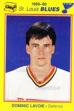 1989-90 St. Louis Blues Kodak #10 Dominic Lavoie