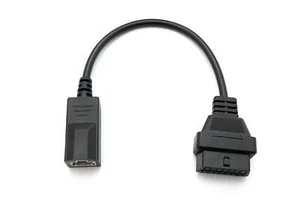 Obd Cable 30 cm Obd 2 Socket for Honda 3pin in Black for Car Diagnosis - Picture 1 of 7