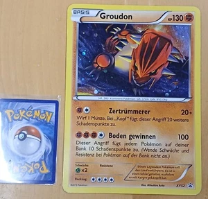 Groudon XY52 Blackstar Promo DE VG XXL Oversized Pokemon - Bild 1 von 3