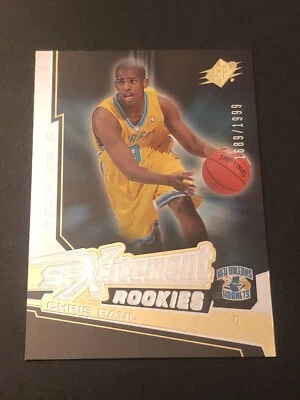 2005-06 SPx Spxcitement Rookies /1999 Chris Paul #XCR1 Rookie RC - Image 1 of 2