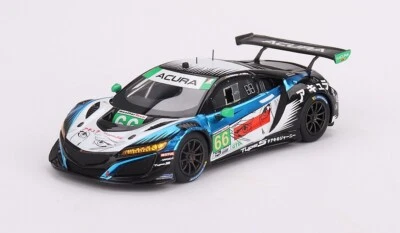 Acura NSX GT3 EVO22 #66 Gradient Racing  2022 IMSA Long Beach GP in 1:43 scale - Image 1 of 2