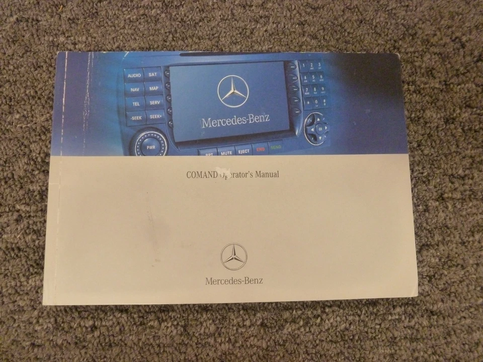 Mercedes Benz SL550 2007 SL55 SL600 SL65 AMG convertible navegación manual del dueño Foto 1 de 1