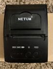 Netum NT-1809 Black Bluetooth Portable 58mm Receipt Mini Thermal Printer