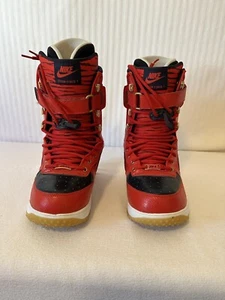 men-NIKE-Zoom Force 1-snowboard Boots(US-8 )(Eu-41) Red - Picture 1 of 6