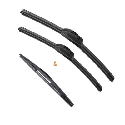 Front & Rear Wiper Blades For MITSUBISHI OUTLANDER PHEV 2018-2024 OEM Quality - Image 1 of 4