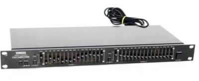 YAMAHA MODEL GQ2015 DUAL CHANNEL PROFESSIONAL AUDIO MUSIC GRAPHIC EQUALIZER - Image 1 of 4