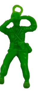 Binocolo Paracadutismo 3" Greenbrier Plastica Verde Brillante Uomo Esercito Vintage - Foto 1 di 4