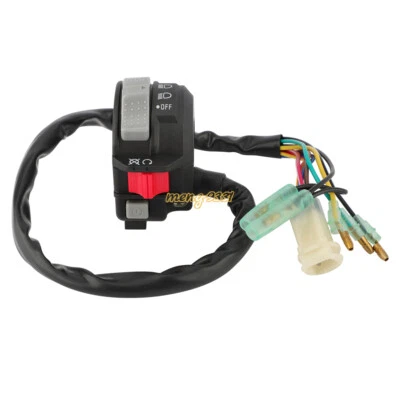 Left Handlebar Switch Start Run Headlight for Yamaha Timberwolf YFB250 1992-1993 - Image 1 of 4