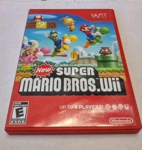 Wii, Super Mario Bros. (Nintendo Wii, 2009) ¡El disco CIB ha sido resurgido! - Imagen 1 de 4