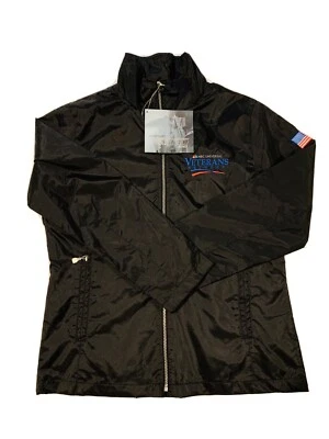 Brand New Very Rare NBC Universal Veterans Network Black Jacket Womens Sz Medium - Image 1 of 4