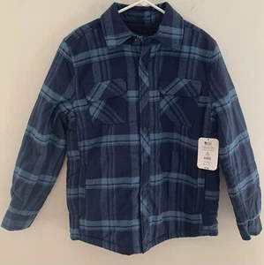 George Better Cotton Lined Long Sleeve Snap Down Shirt Jacket Size S - Picture 1 of 10