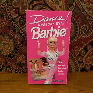 DANCE ! WORKOUT WITH BARBIE jennifer love hewitt VHS VIDEOTAPE - Picture 1 of 3