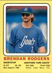 B2397- 2018 Topps Heritage Minors BB Assorted Cards -You Pick- 15+ FREE US SHIP - Picture 1 of 350