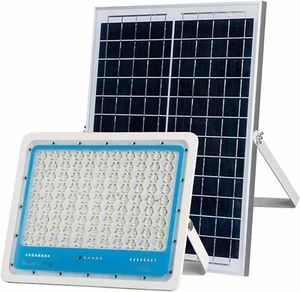 Faretto Led Esterno con Pannello Solare, Faro a Led da Giardino 1200w con Sensor - Foto 1 di 3