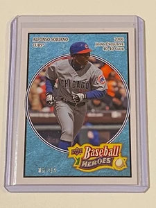 2008 Upper Deck Baseball Heroes azul claro/49 Alfonso Soriano #36 - Imagen 1 de 8