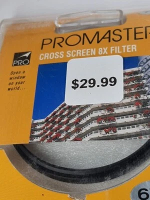 Pro 67mm CS 8x Cross Screen Star Effect Glass Lens Filter Japan P-67CS-GB E-67 - Image 1 of 4