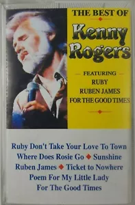 Kenny Rogers The Best of Kenny Rogers Country Music Cassette Tape. Free Postage! - Picture 1 of 6