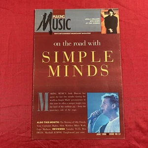 Making Music Magazine June 1990 Issue No 51 Simple Minds  - Imagen 1 de 22