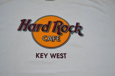 Camiseta HARD ROCK CAFÉ KEY WEST Talla Mediana Para Hombre HARD ROCK LABEL De Colección Foto 1 de 4