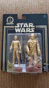 STAR WARS EDIZIONE COMMEMORATIVA SKYWALKER SAGA 1983 - LUKE SKYWALKER & CHEWBACCA - Foto 1 di 2