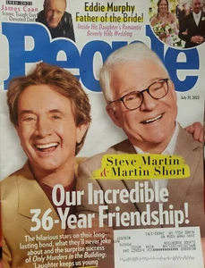 People Magazine - Martin Short & Steve Martin Cover July 25, 2022 New - Picture 1 of 1