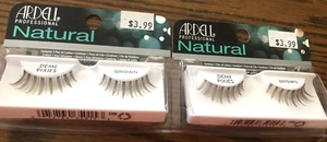 2 Pr NWT Old Stock ARDELL Professional Natural Eyelashes Demi Pixies Brown - Picture 1 of 1