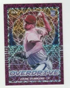 2021 Panini Chronicles Overdrive Dane Dunning Pink Pulsar Prizm #16 - Bild 1 von 2