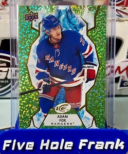 2021-22 Upper Deck Ice Base Rookie & Veteran Parallels Green - Orange - Lavender