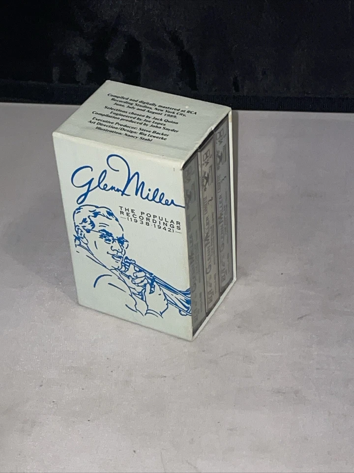 Vintage GLENN MILLER: RCA Cassette 1989 The Popular Boxed Set Digital Remaster - Image 1 of 1