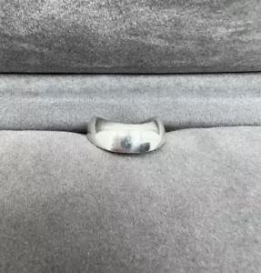 Anello vintage Danimarca Palle Bisgaard in argento sterling n. 7 anni 60 - Foto 1 di 6