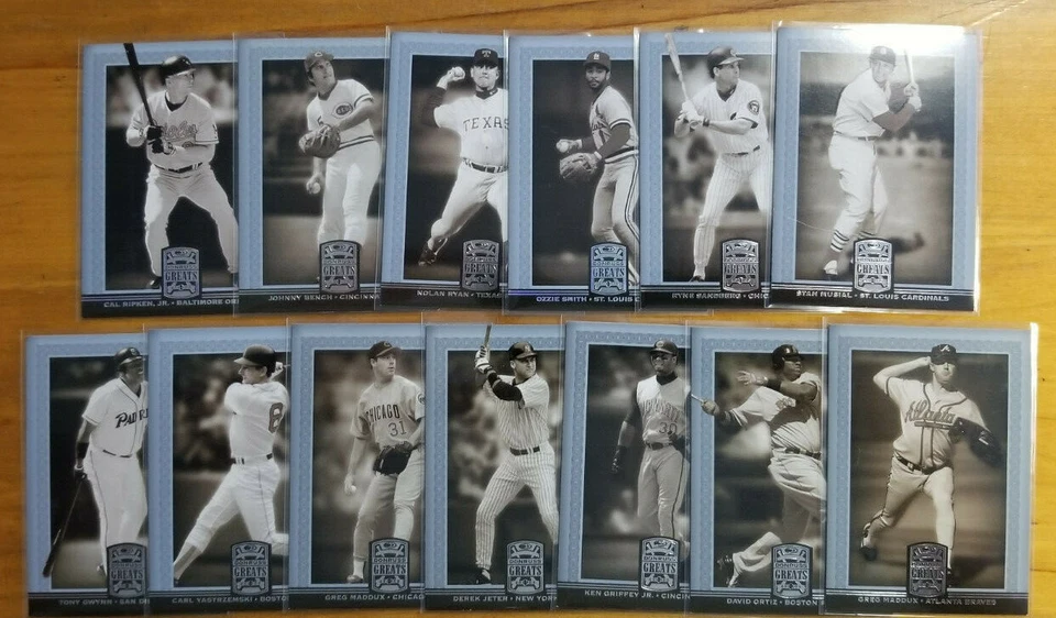 2005 Donruss Greats Baseball singles stars HOF you pick choice - Image 1 of 1