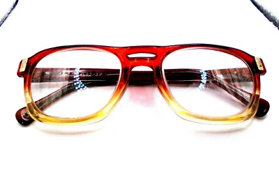 Monturas de gafas vintage AO Flexi-Fit 5 1/2 S Z87 rojo desvanecido doble puente Foto 1 de 4