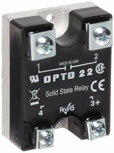 Relé de estado sólido de control de CC Opto 22 120D3, 120 VCA, 3 amperios, 4000 V óptico Is... - Imagen 1 de 3